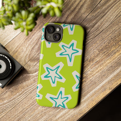 Trendy Star Phone Case | Tough Cases, Gift for Him/Her, Durable Smartphone Cover, Phone Accessories, Summer Vibes
