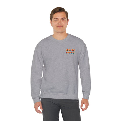 Funky Snake Unisex Crewneck Sweatshirt, Cozy Apparel, Unique Gift, Snake Art, Relaxed Style, Perfect for Casual Outings