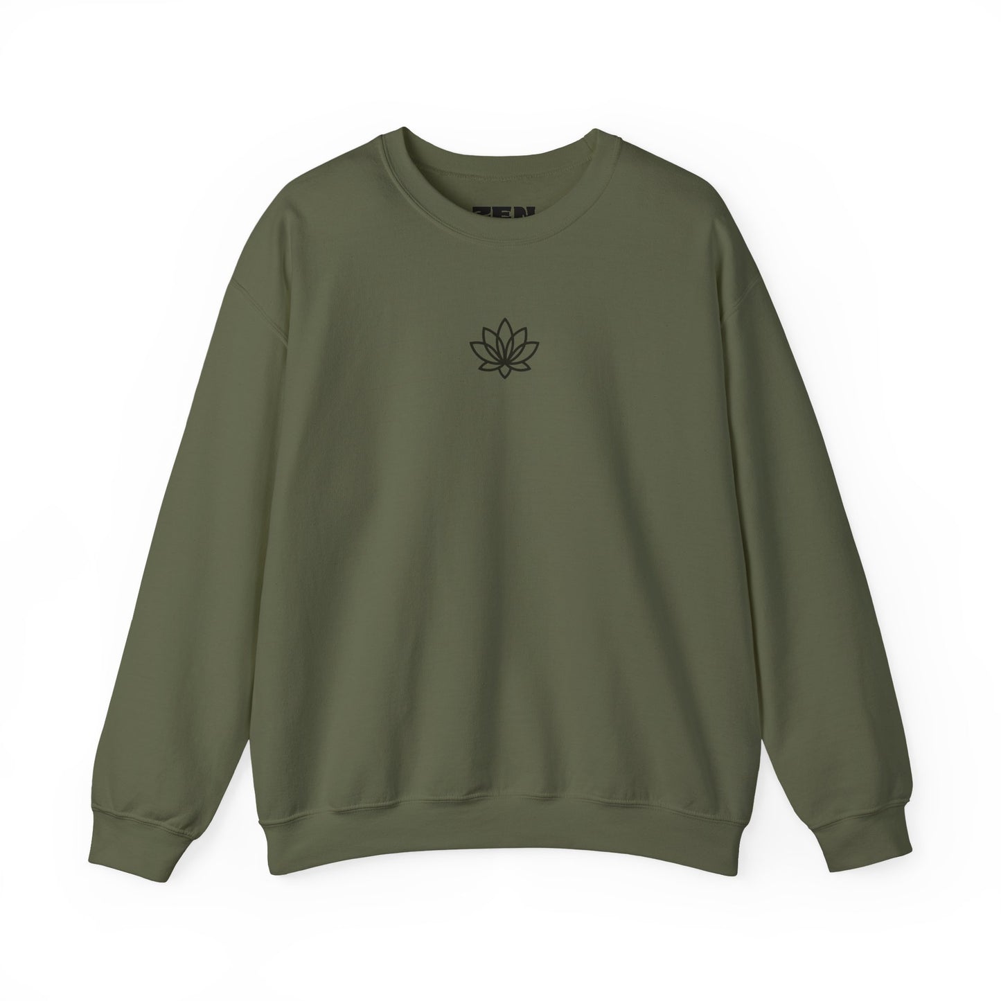 Lotus & Sun Graphic Sweatshirt, Relaxed Fit Crewneck, Perfect Gift for Spring, Cozy Fashion, Unisex Apparel, Gift for Him, Gift for Her, Fall Vibes, Autumn Crewneck
