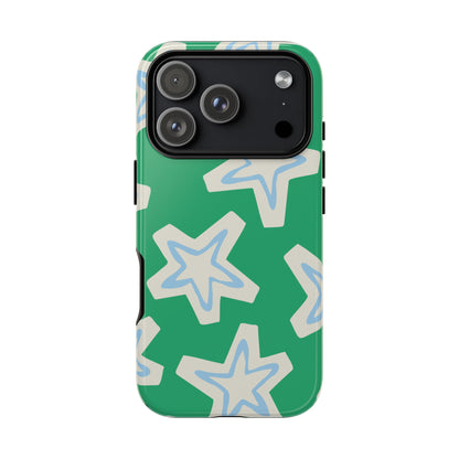 Retro Star Pattern Phone Case | Tough Cases, Colorful Cover for Phones, Phone Accessories, Gift for Her, Trendy Cases