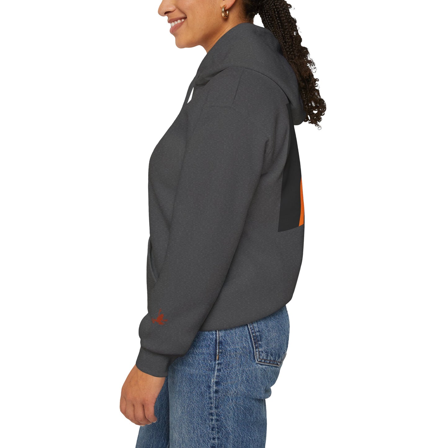 Artistic Unisex Hooded Sweatshirt - Cozy Streetwear, Casual Outfit, Perfect Gift, Fall Fashion, Graphic Hoodie