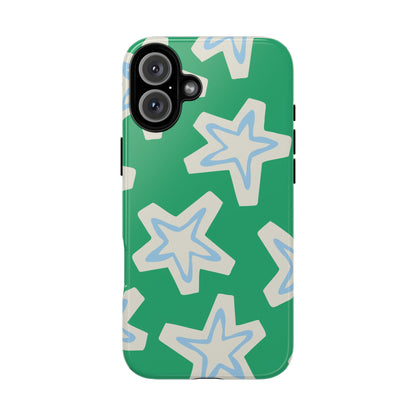 Retro Star Pattern Phone Case | Tough Cases, Colorful Cover for Phones, Phone Accessories, Gift for Her, Trendy Cases