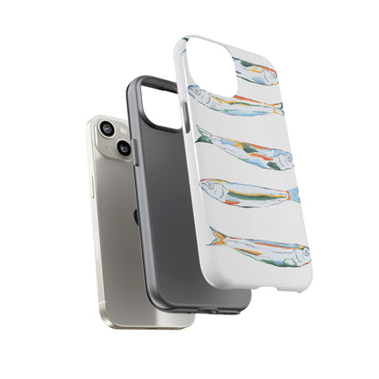 Tough Cases – Artistic Fish Design Phone Case, Unique Gift for Aquatic Lovers, Perfect for Birthdays, Holidays, and Everyday Use, Quirky Cases, Fun Phone Cases