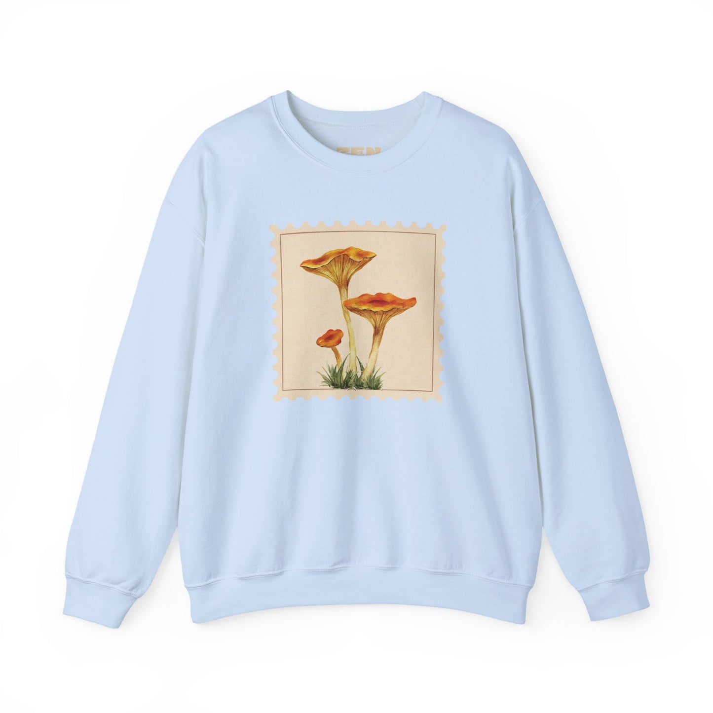 Vintage Floral Crewneck Sweatshirt, Cozy Fall Wear, Unisex Gift, Mushroom Art Apparel, Nature Lover Outfit, Comfy Mushroom Crewneck, Vintage Style