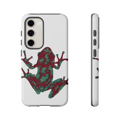 Frog Phone Case, Tough Cases, Eco-Friendly Phone Accessories, Unique Gifts for Nature Lovers, Cute Frog Design