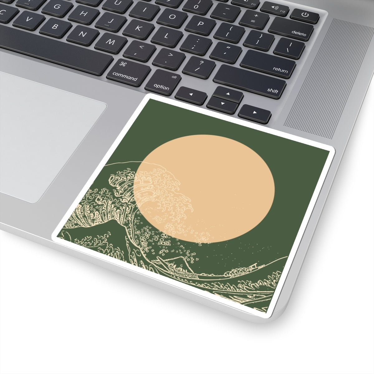 Nature-Inspired Kiss-Cut Stickers - Earthy Design, Laptop Decor, Eco-Friendly Gift, Journaling Accessories, Aesthetic Wall Art