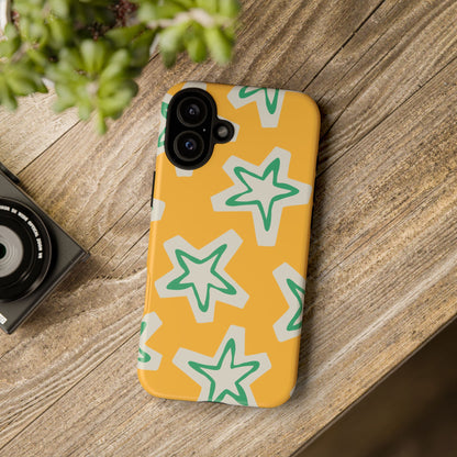 Retro Star Pattern Phone Case | Tough Cases, Colorful Cover for Phones, Phone Accessories, Gift for Her, Trendy Cases