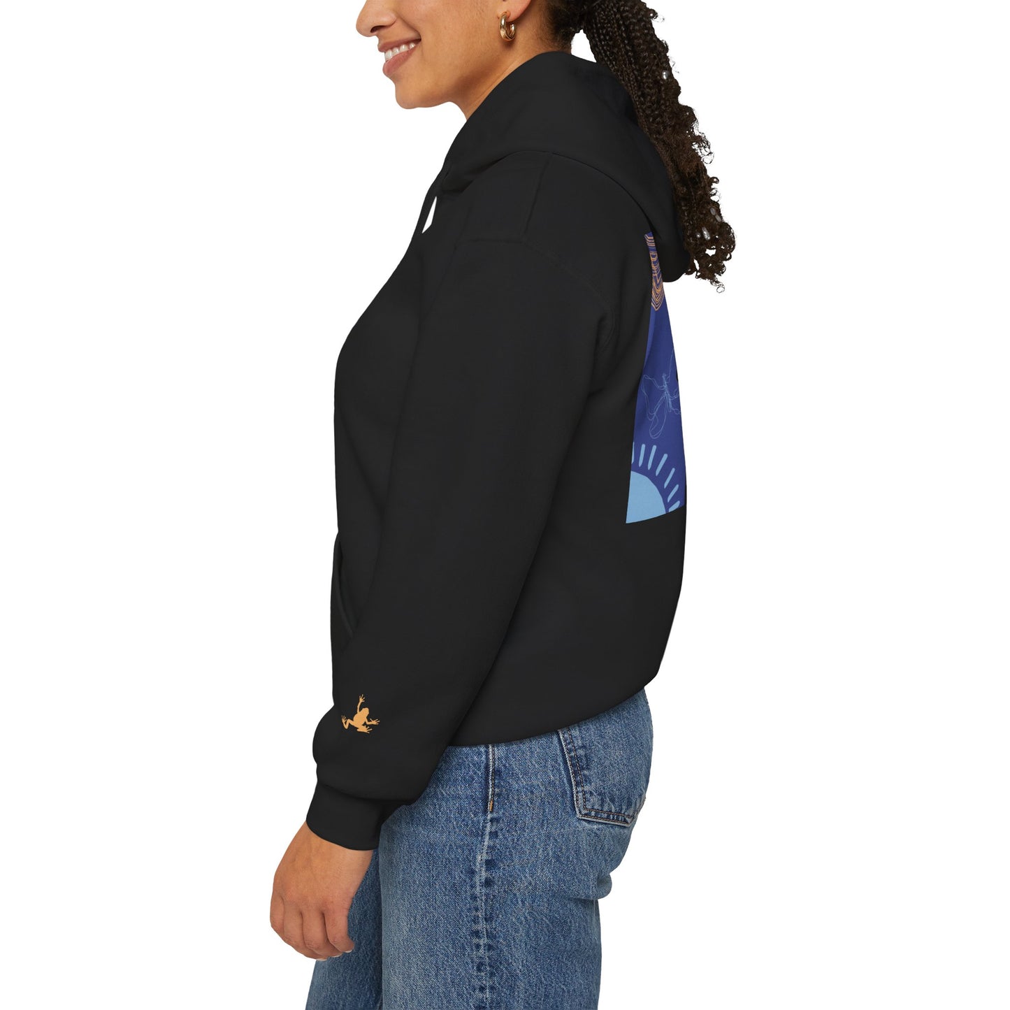 Unisex Heavy Blend™ Hooded Sweatshirt - Cozy Everyday Comfort, Perfect Gift for Nature Lovers and Art Enthusiasts