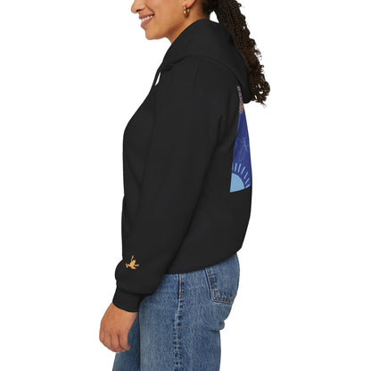 Unisex Heavy Blend™ Hooded Sweatshirt - Cozy Everyday Comfort, Perfect Gift for Nature Lovers and Art Enthusiasts