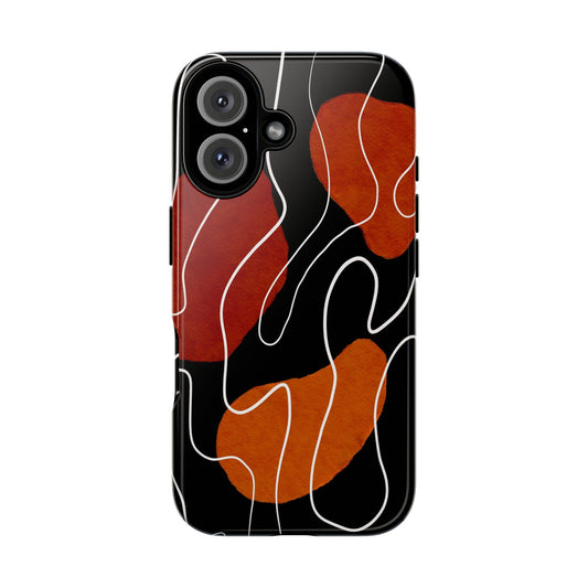 Stylish Phone Case with Abstract Design, Tough Cases for Modern Life, Trendy Phone Accessory, Unique Gift Idea, Holiday Present