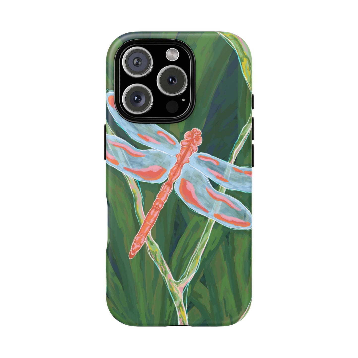 Dragonfly Phone Case, Tough Cases for Nature Lovers, Unique Phone Cover, Eco-Friendly Gift, Colorful Protection