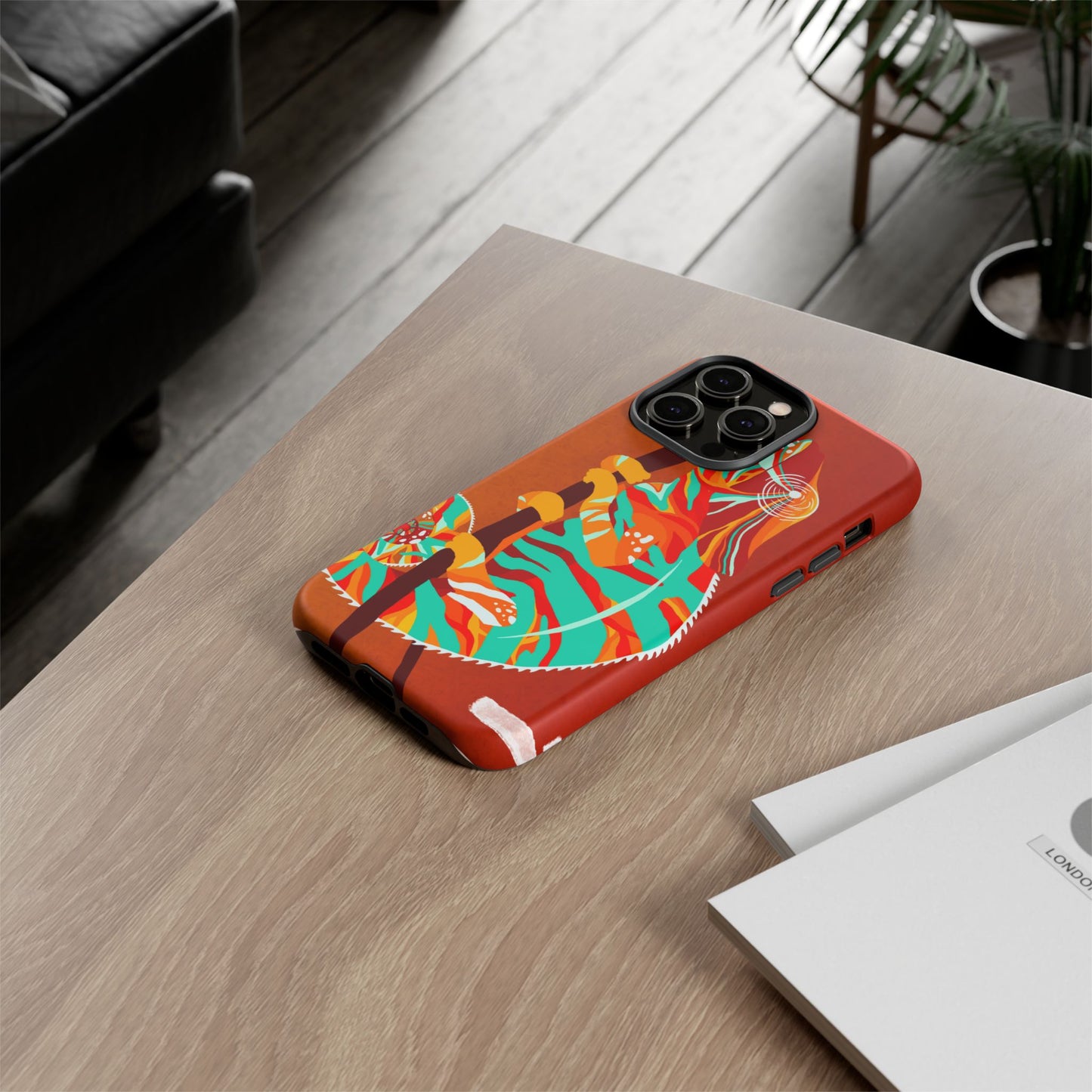 Chameleon Phone Case - Vibrant Artistic Design, Tough Cases for Animal Lovers, Unique Gift, Eco-Friendly Protection