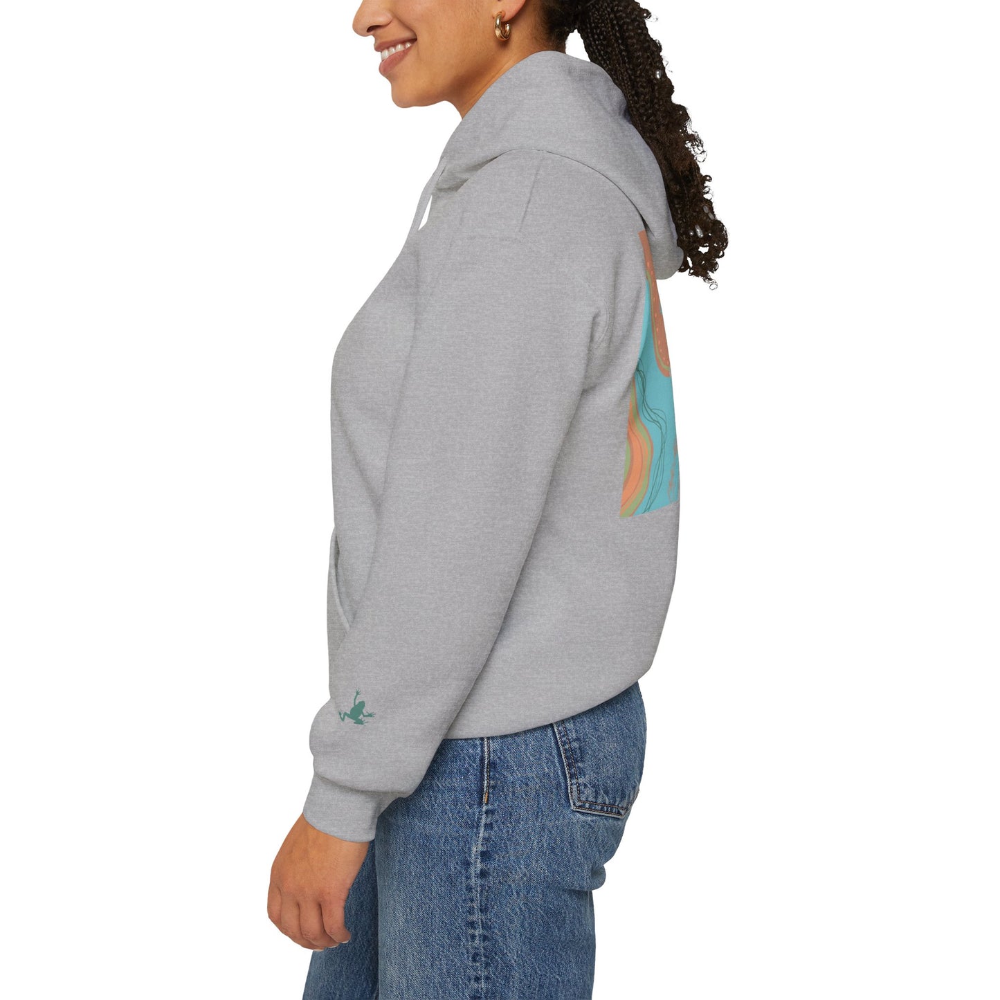 Chic Abstract Art Hoodie for Comfort & Style, Unisex Pullover, Cozy Sweatshirt, Trendy Gift for Art Lovers, Casual Outfit Must-Have