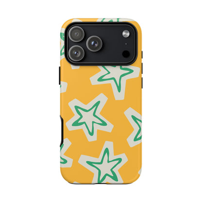Retro Star Pattern Phone Case | Tough Cases, Colorful Cover for Phones, Phone Accessories, Gift for Her, Trendy Cases