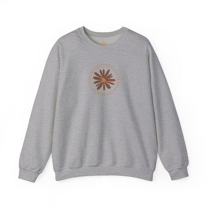 Floral Crewneck Sweatshirt, Cozy, Unisex, Gifts for Her, Casual Wear, Trendy Sweatshirt, Perfect for Fall