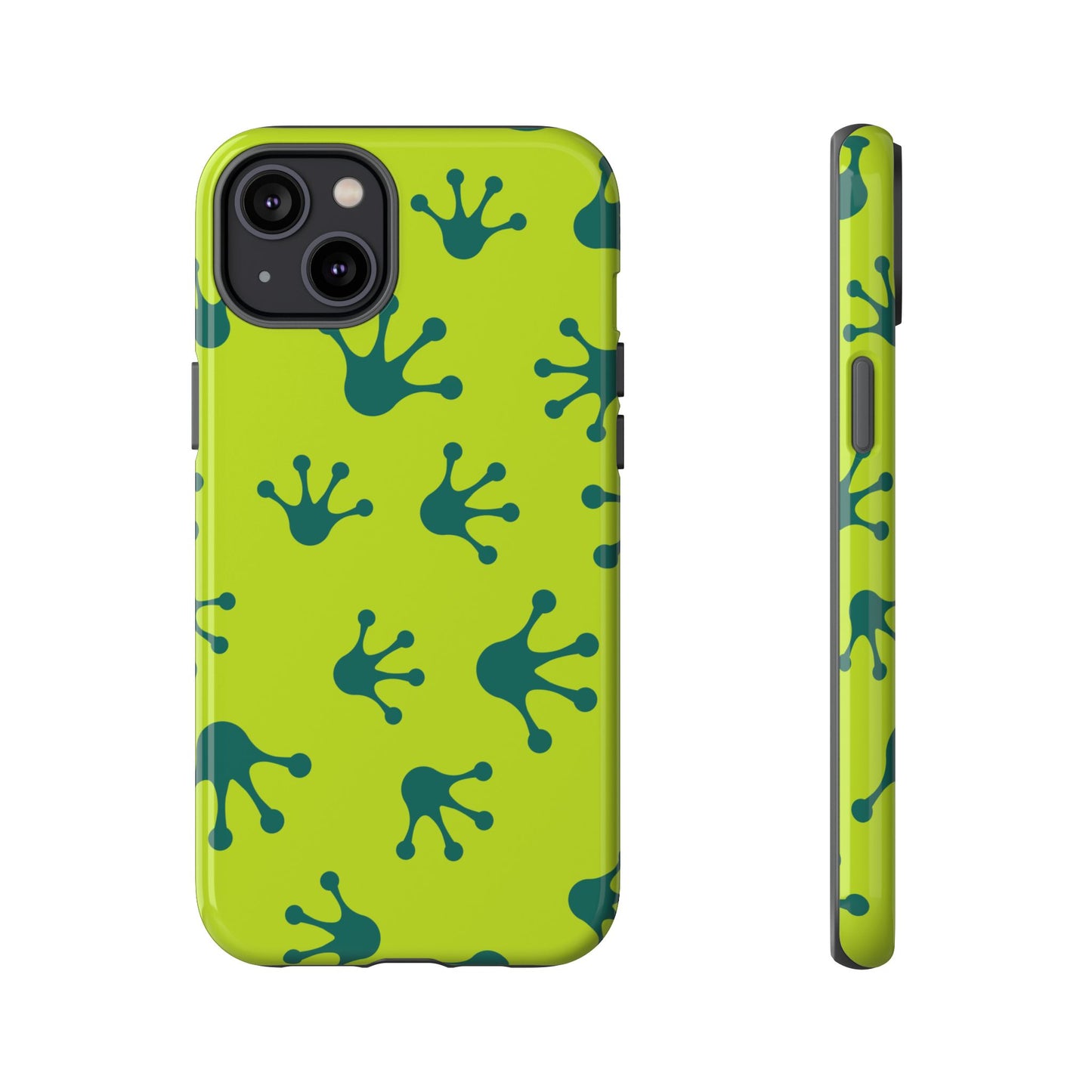 Frog Pattern Phone Case, Fun and Colorful Phone Cover, Durable Phone Protection, Gifts for Nature Lovers, Unique Accessory