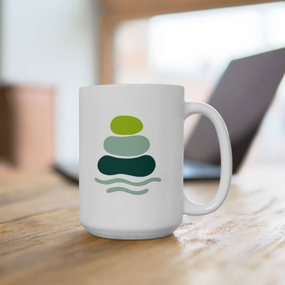 Charming Ceramic Mug with Whimsical Design, Ideal for Coffee Lovers, Unique Gift for Home or Office, Perfect for Every Occasion, 11oz, 15oz
