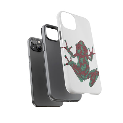 Frog Phone Case, Tough Cases, Eco-Friendly Phone Accessories, Unique Gifts for Nature Lovers, Cute Frog Design