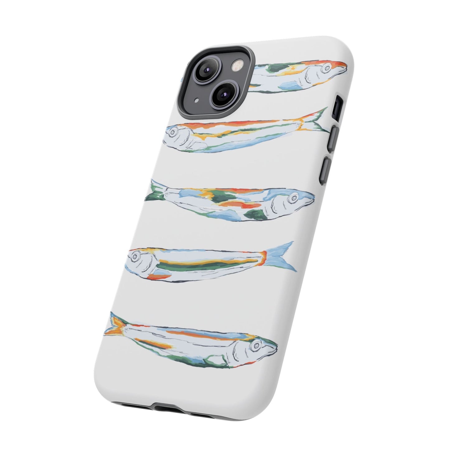 Tough Cases – Artistic Fish Design Phone Case, Unique Gift for Aquatic Lovers, Perfect for Birthdays, Holidays, and Everyday Use, Quirky Cases, Fun Phone Cases