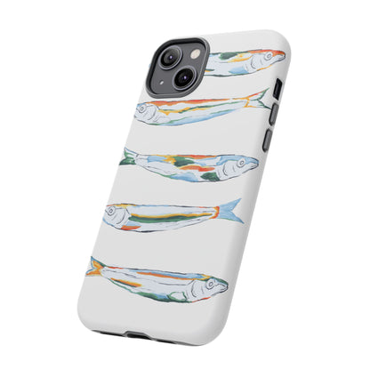 Tough Cases – Artistic Fish Design Phone Case, Unique Gift for Aquatic Lovers, Perfect for Birthdays, Holidays, and Everyday Use, Quirky Cases, Fun Phone Cases