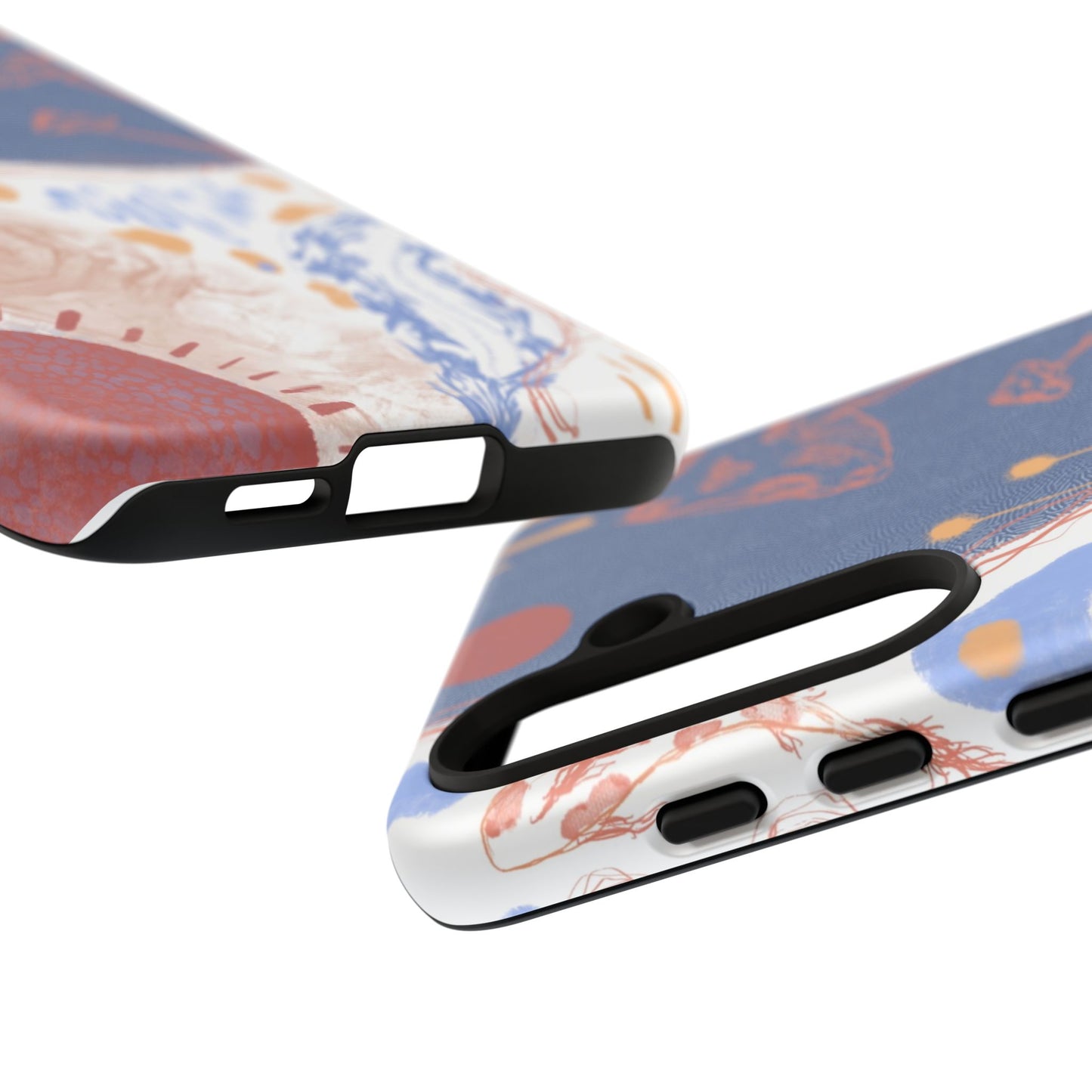 Artistic Phone Case with Abstract Design, Tough Phone Case, Unique Gift, Trendy Accessories, Modern Art Case, Stylish Tech Gear