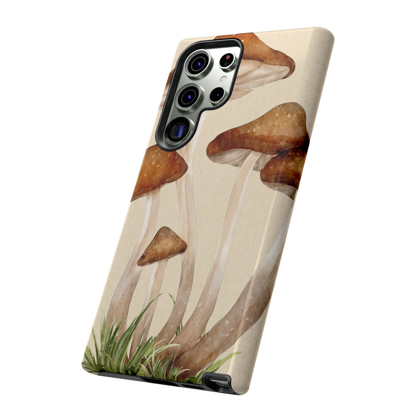 Mushroom Phone Case - Nature Lover, Eco-Friendly Gift, Cute Cell Phone Cover, Aesthetic Tech Accessory, Unique Fall Decor, Artsy Phone Cases, Cute, Gift for Her, Nature-inspired Designs, Durable Cases