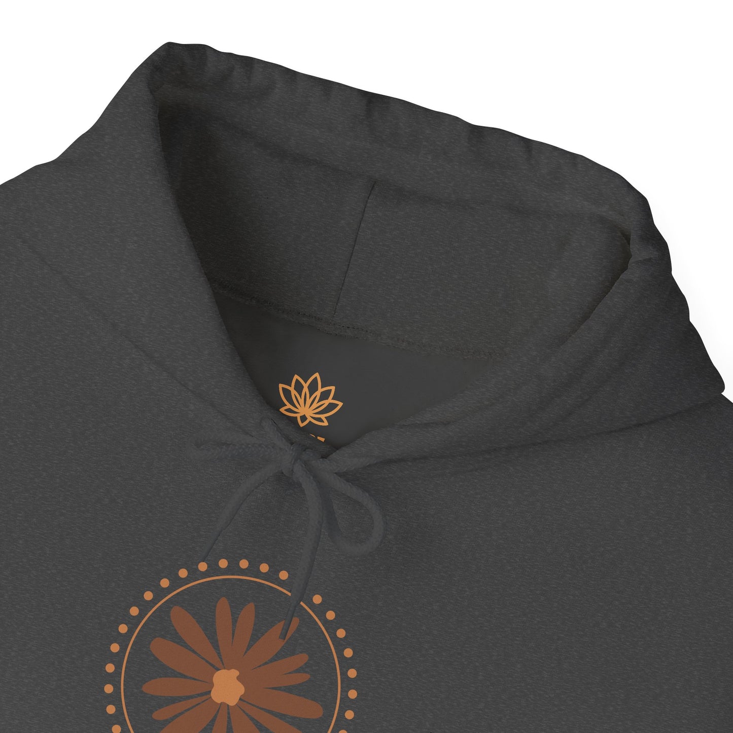 Chic Flower Design Unisex Hoodie, Cozy Sweatshirt, Trendy Gift for Her, Fall Fashion, Casual Comfort Wear