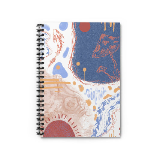 Artistic Spiral Notebook - Ruled Line, Unique Journal for Writers, Colorful Sketchbook, Creative Gift, Aesthetic Stationery, Dreamy [...]