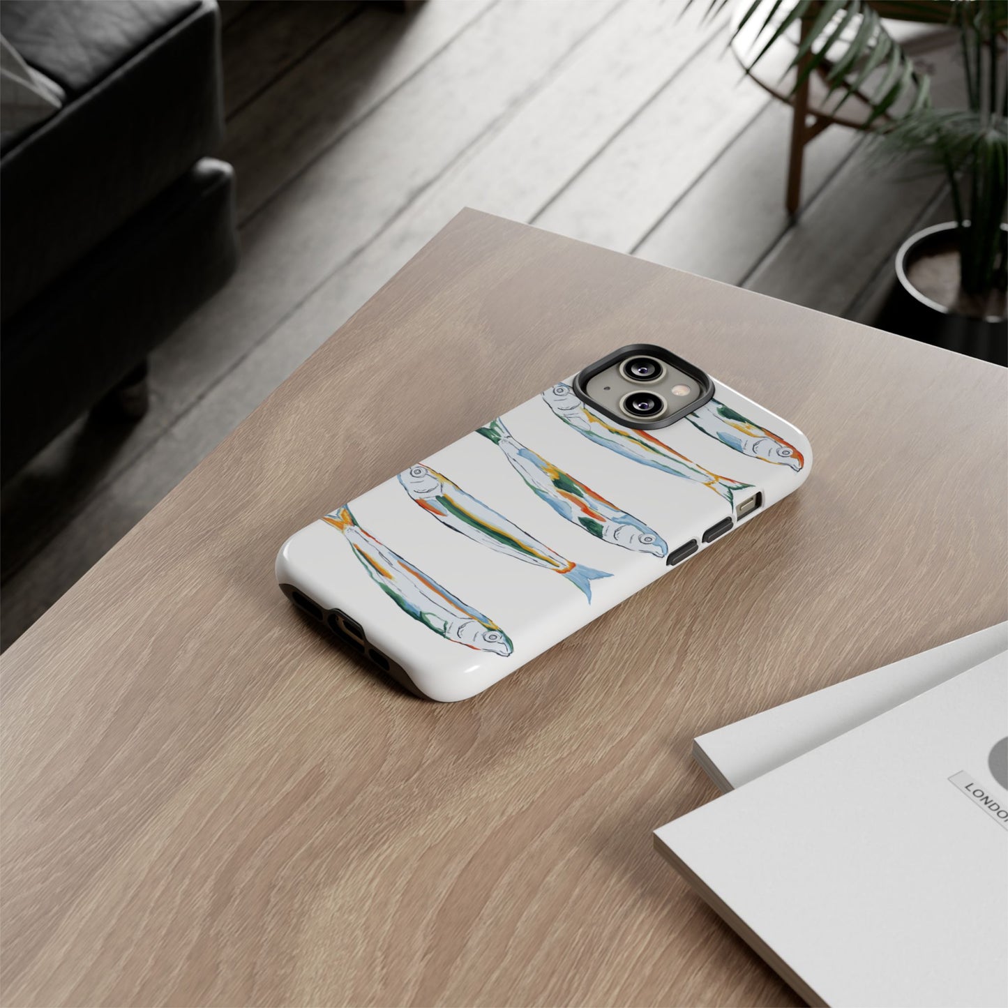 Tough Cases – Artistic Fish Design Phone Case, Unique Gift for Aquatic Lovers, Perfect for Birthdays, Holidays, and Everyday Use, Quirky Cases, Fun Phone Cases