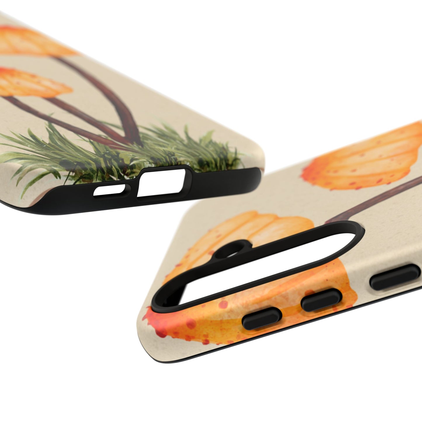 Mushroom Phone Case, Tough Cases for Nature Lovers, Unique Phone Covers, Gifts for Eco Enthusiasts, Fun Protective Cases