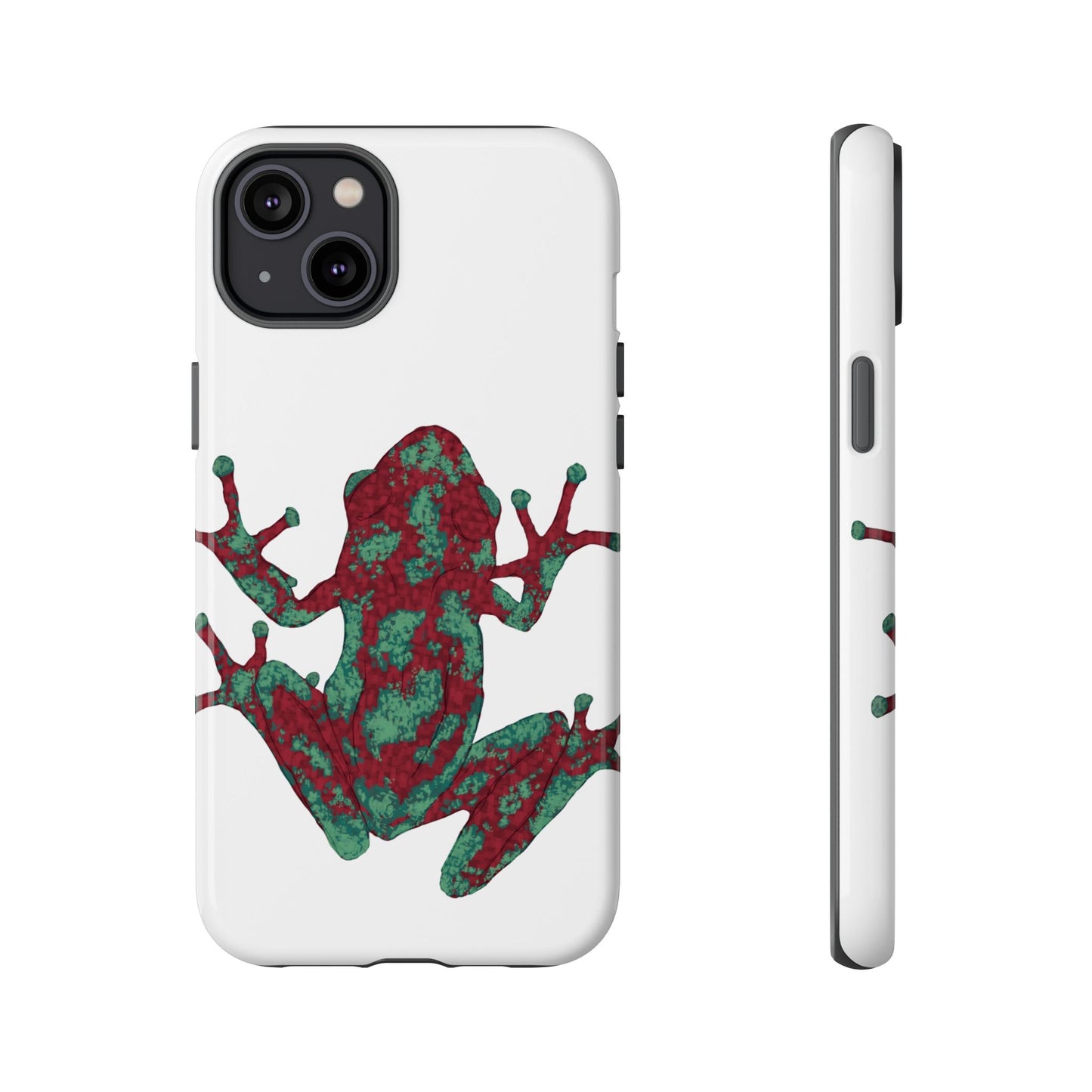 Frog Phone Case, Tough Cases, Eco-Friendly Phone Accessories, Unique Gifts for Nature Lovers, Cute Frog Design