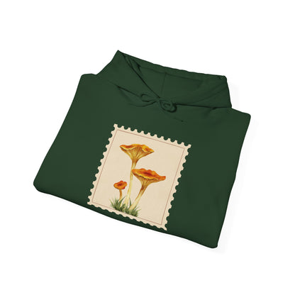 Botanical Print Hoodie, Cozy Sweatshirt, Nature Lover Gift, Comfortable Casual Wear, Fall Fashion, Unisex Hoodie, Comfy Mushroom Hoodie, Nature Vibes, Perfect for Fall