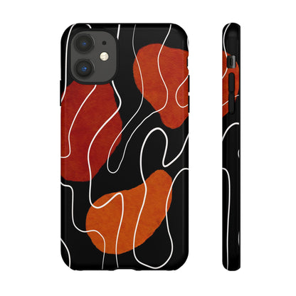 Stylish Phone Case with Abstract Design, Tough Cases for Modern Life, Trendy Phone Accessory, Unique Gift Idea, Holiday Present