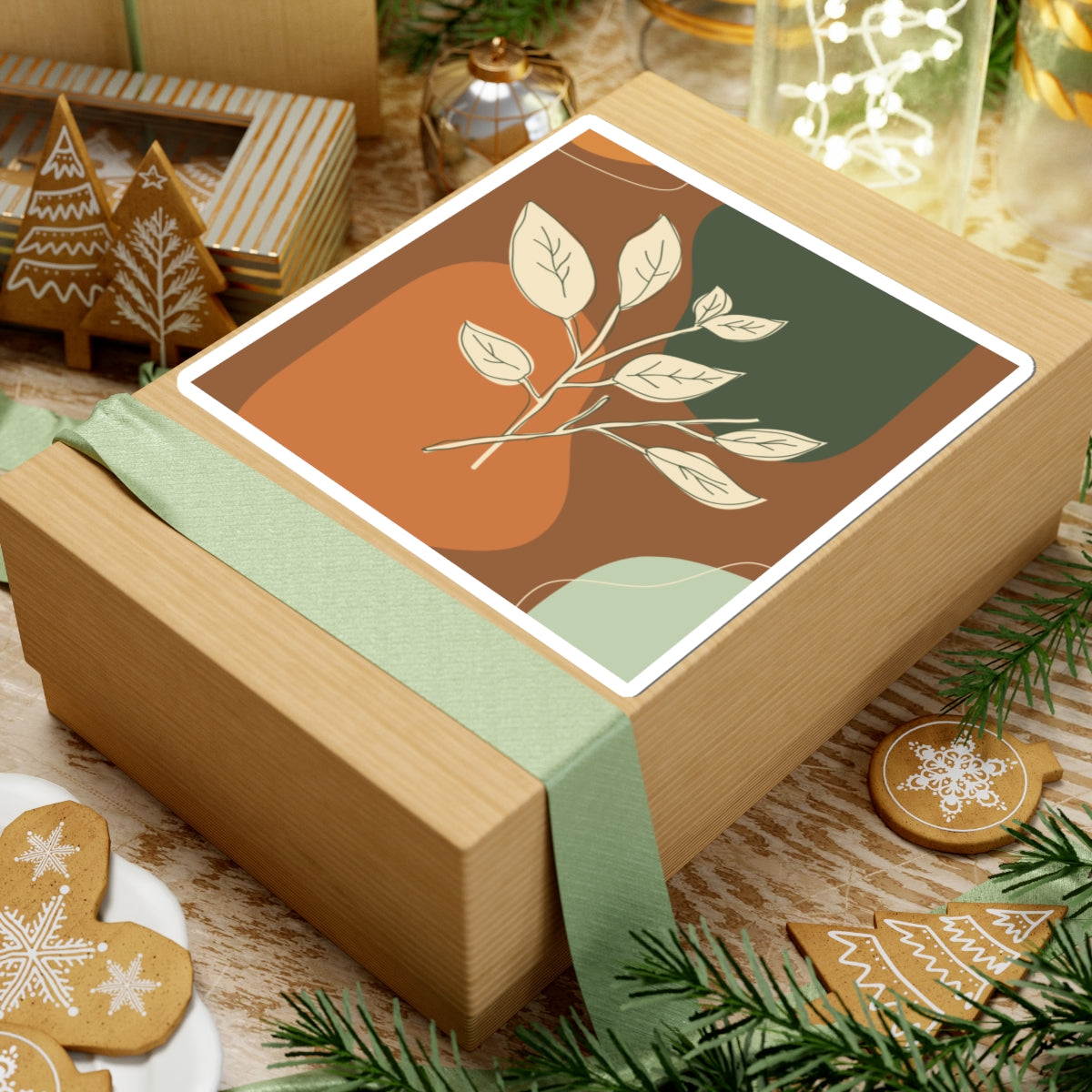 Nature-Inspired Kiss-Cut Stickers for Aesthetic Decor, Perfect for Journals, Laptops, Water Bottles, Gifts, and Plant Lovers