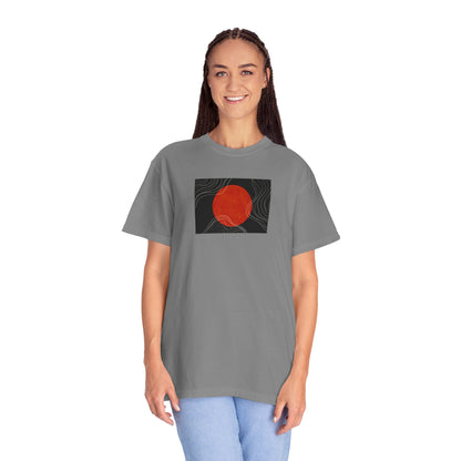 Sunset Vibes Unisex T-Shirt, Casual Summer Tee, Bohemian Shirt, Gift for Art Lovers, Men's and Women's Fashion