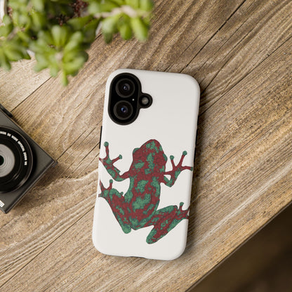 Frog Phone Case, Tough Cases, Eco-Friendly Phone Accessories, Unique Gifts for Nature Lovers, Cute Frog Design