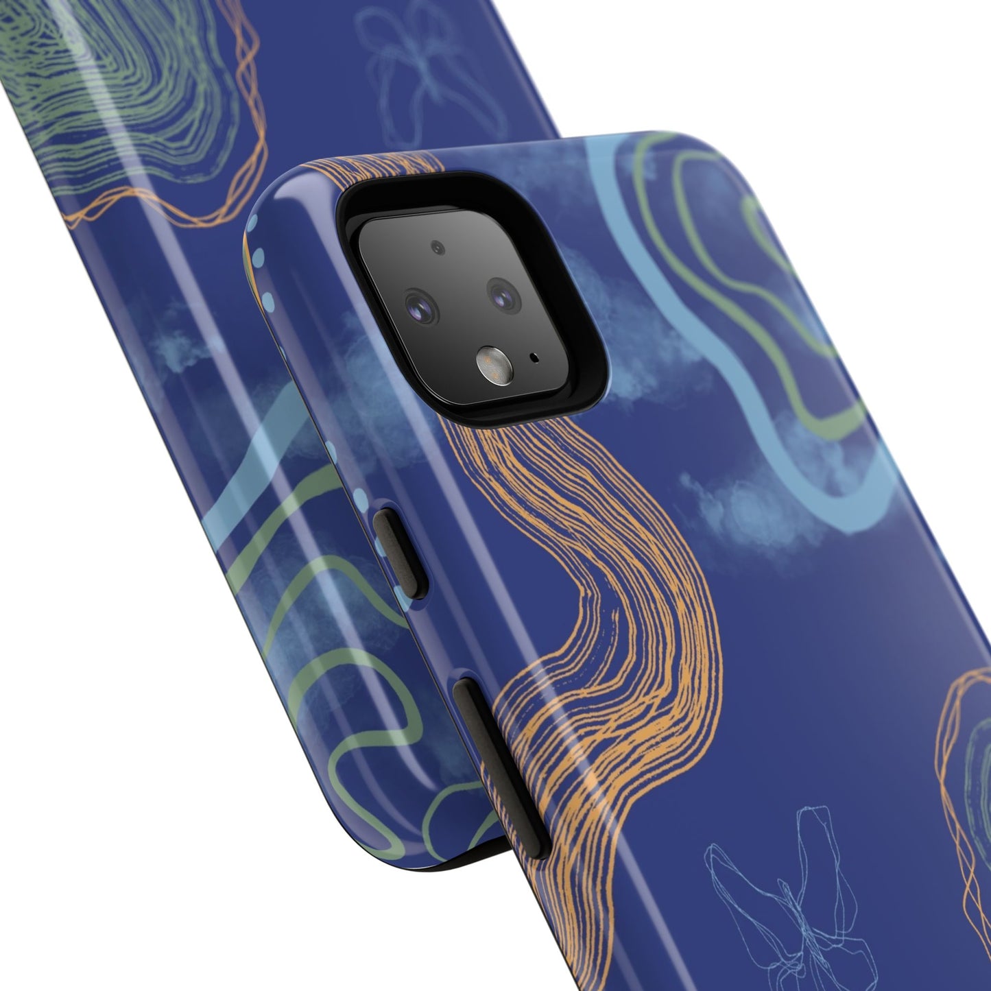 Artistic Phone Case, Abstract Phone Cover, Gift for Her, Modern Design, Boho Phone Case, Unique Phone Accessories