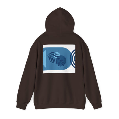 Unisex Heavy Blend™ Hooded Sweatshirt, Boho Modern, Minimalist, Geometric Crewneck, Abstract Hoodie, Gift for Her, Gift for Him