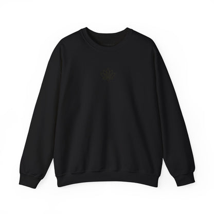Lotus Blossom Unisex Sweatshirt - Cozy Floral Crewneck, Casual Wear, Gift for Her, Yoga Apparel, Relaxed Style, Perfect for Fall, Autumn Crewneck, Gift for Her, Gift for Him