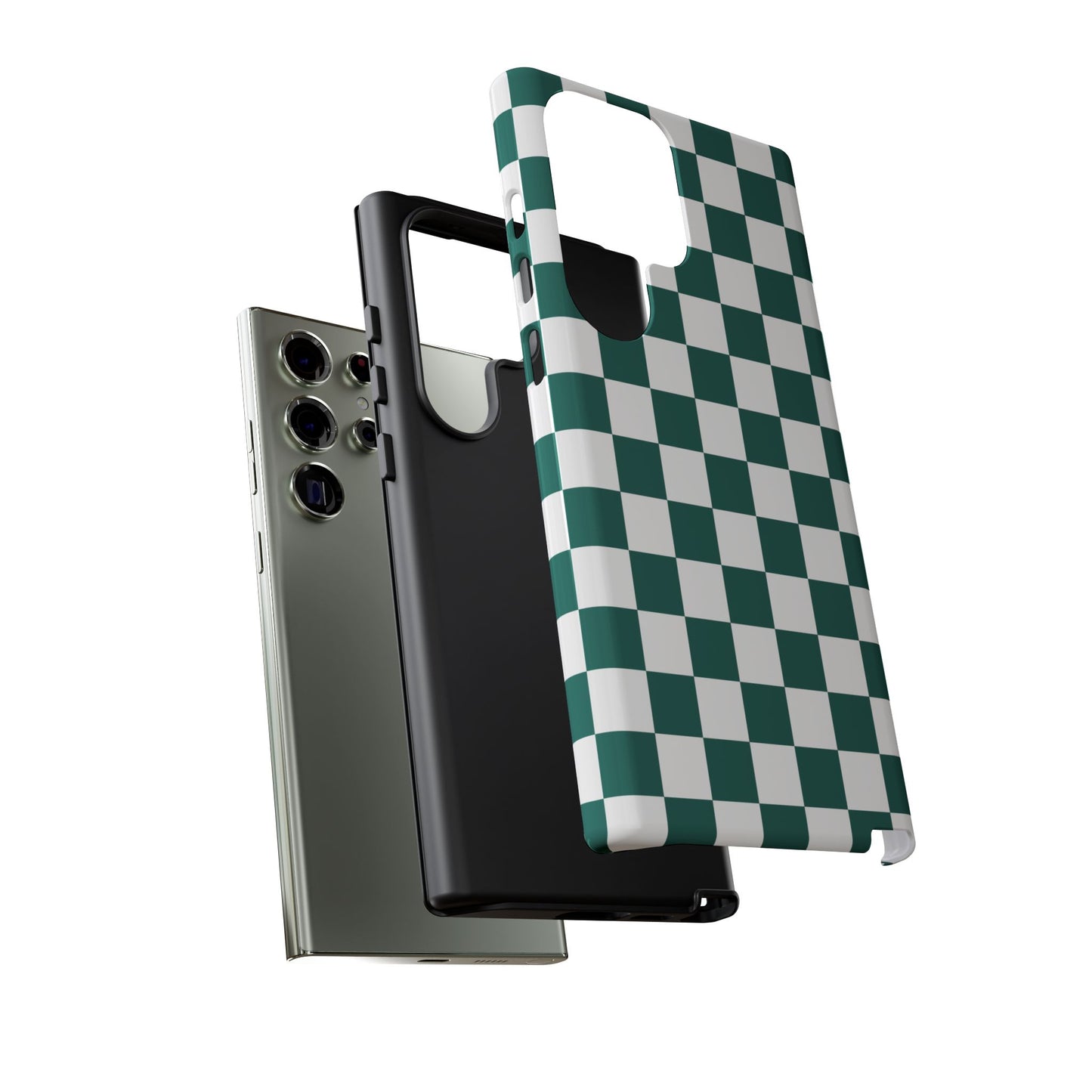 Stylish Checkered Phone Case, Protective Cover, Unique Gift, Trendy Accessory, Customizable Design, Ideal for All Ages