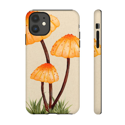 Mushroom Phone Case, Tough Cases for Nature Lovers, Unique Phone Covers, Gifts for Eco Enthusiasts, Fun Protective Cases