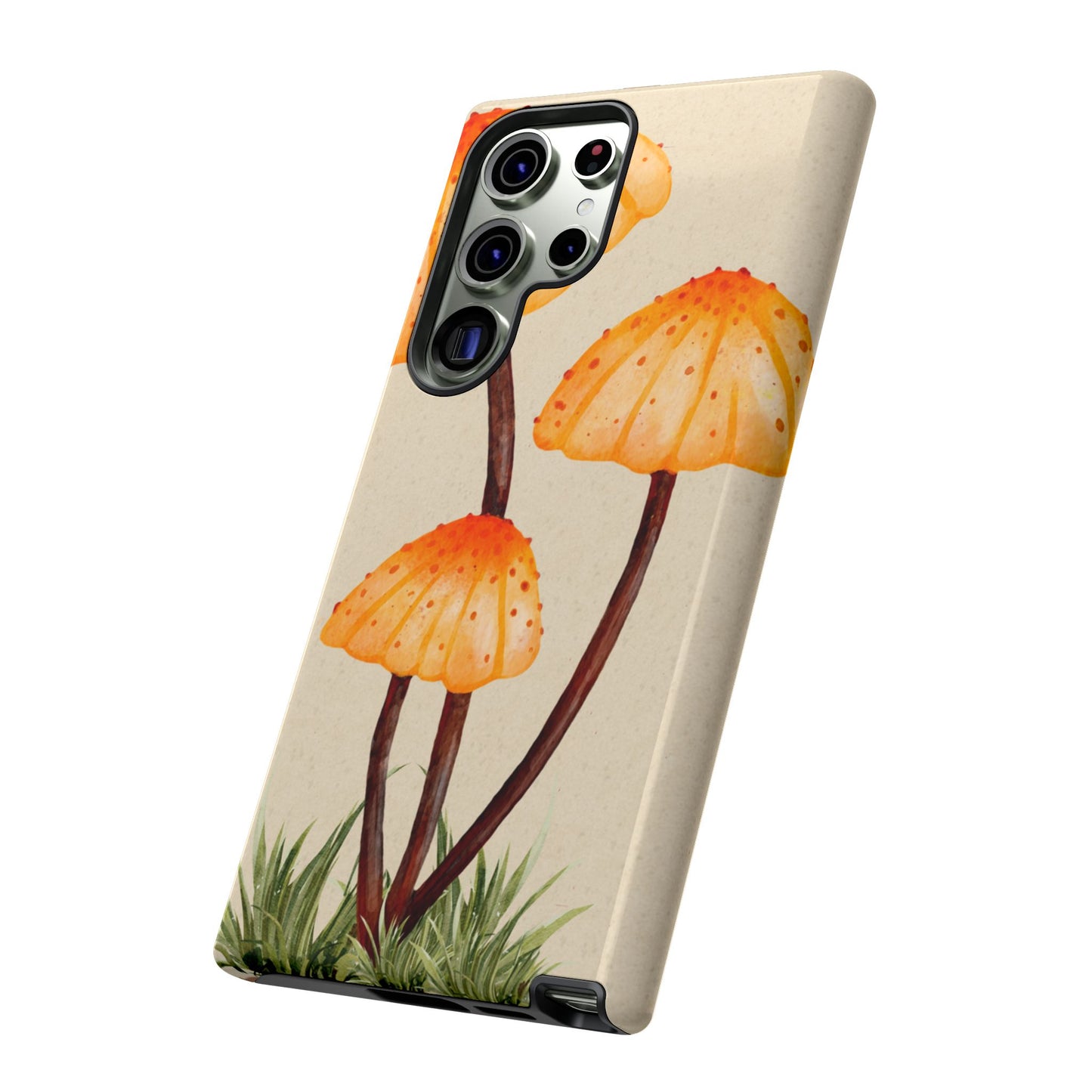Mushroom Phone Case, Tough Cases for Nature Lovers, Unique Phone Covers, Gifts for Eco Enthusiasts, Fun Protective Cases