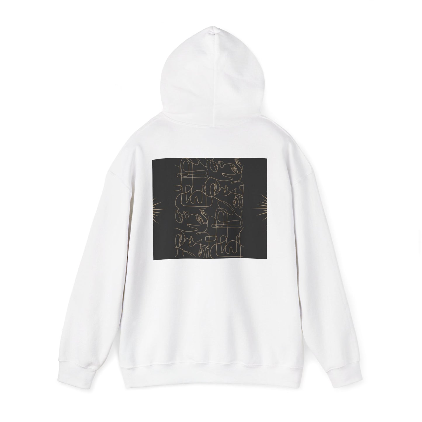Lotus Design Hooded Sweatshirt, Unisex Hoodie, Cozy Fashion, Yoga Gift, Spiritual Apparel, Meditation Wear, Gift for Him, Gift for Her, Fall Crewneck, Autumn Vibes