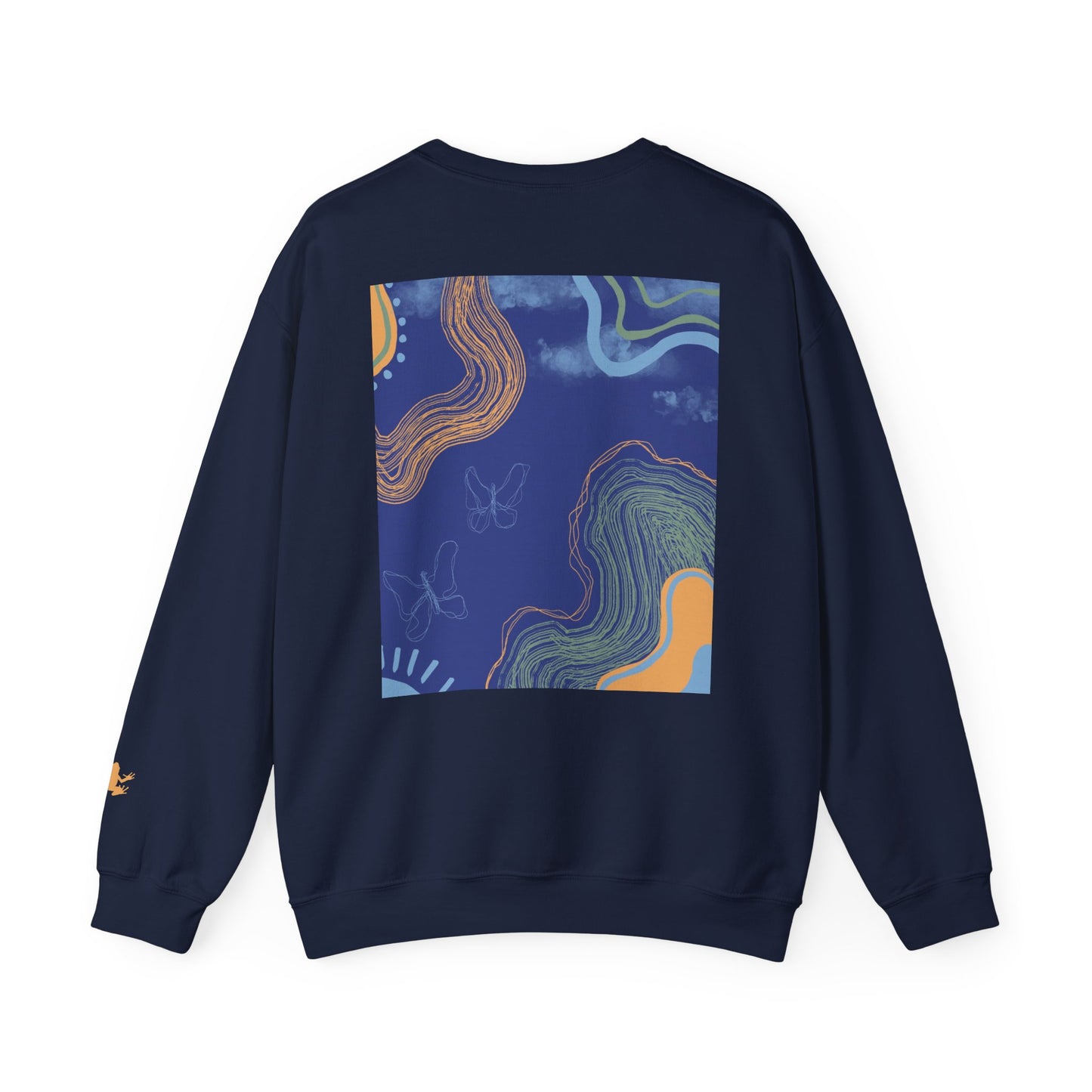 Vibrant Unisex Crewneck Sweatshirt, Cozy Sweatshirt for All Seasons, Casual Wear, Art-Inspired Gift, Spring Fashion, Unisex Apparel