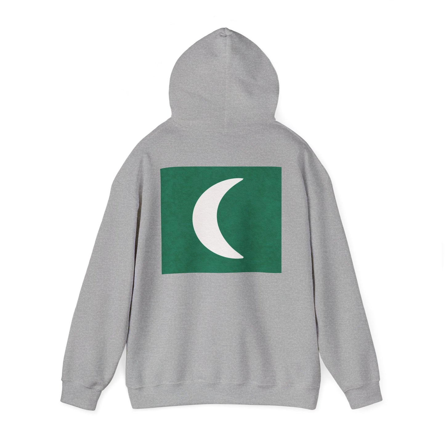 Zen Frog Hooded Sweatshirt - Cozy Unisex Hoodie, Casual Wear, Spring Fashion, Unique Gifts, Streetwear Style, Simple Moon Design, Gift for Him, Gift for Her