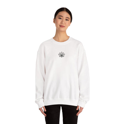 Sunset Wave Unisex Heavy Blend™ Crewneck Sweatshirt | Cozy, Relaxed, Casual Wear, Gift for Her, Gift for Him, Yoga, Meditation