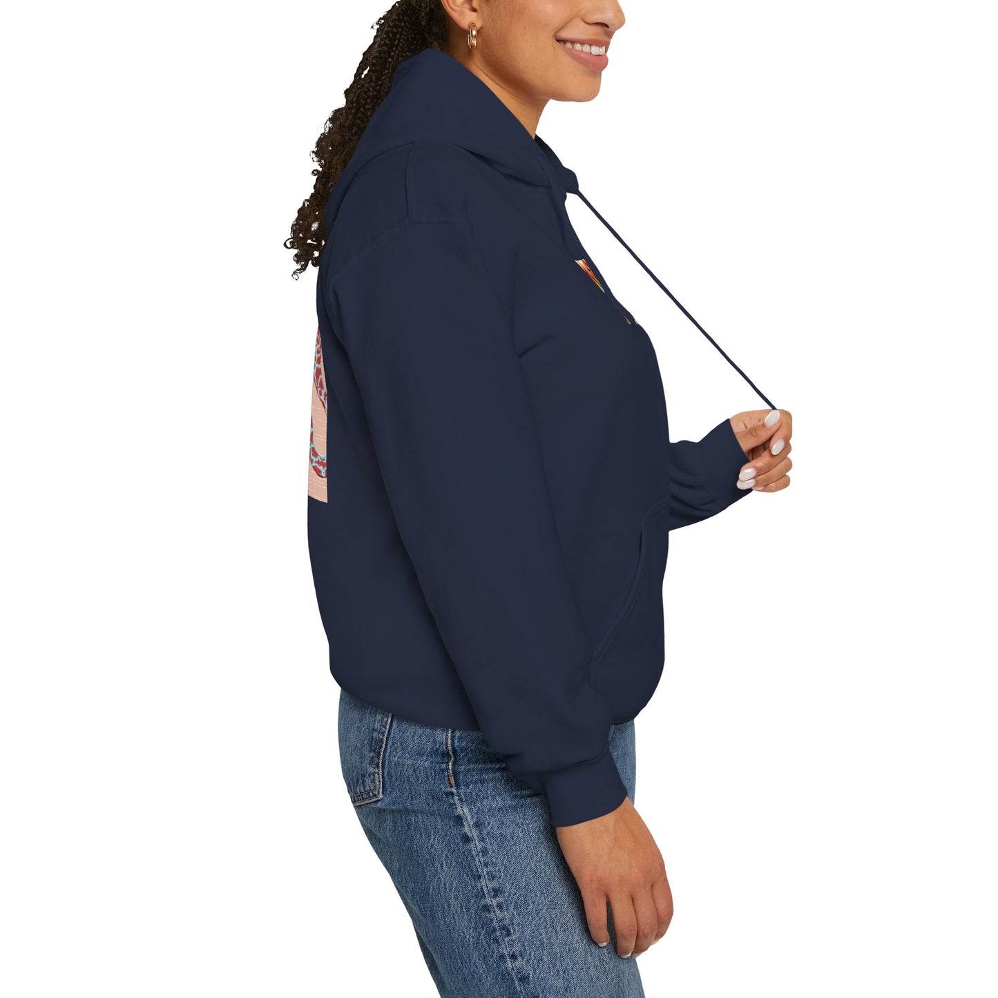 Vibrant Unisex Hoodie with Zen Frog and Snake Design, Cool Gift for Nature Lovers, Casual Wear for All Occasions, Gift for Her, Cool Hoodies