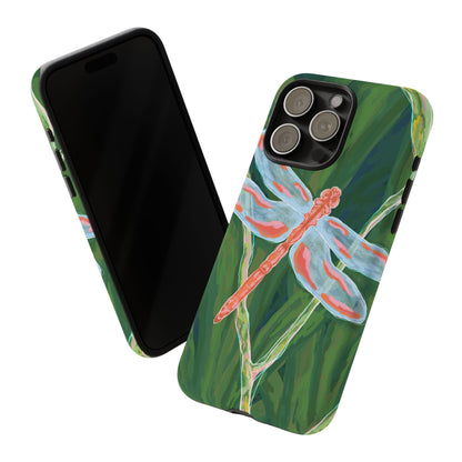 Dragonfly Phone Case, Tough Cases for Nature Lovers, Unique Phone Cover, Eco-Friendly Gift, Colorful Protection