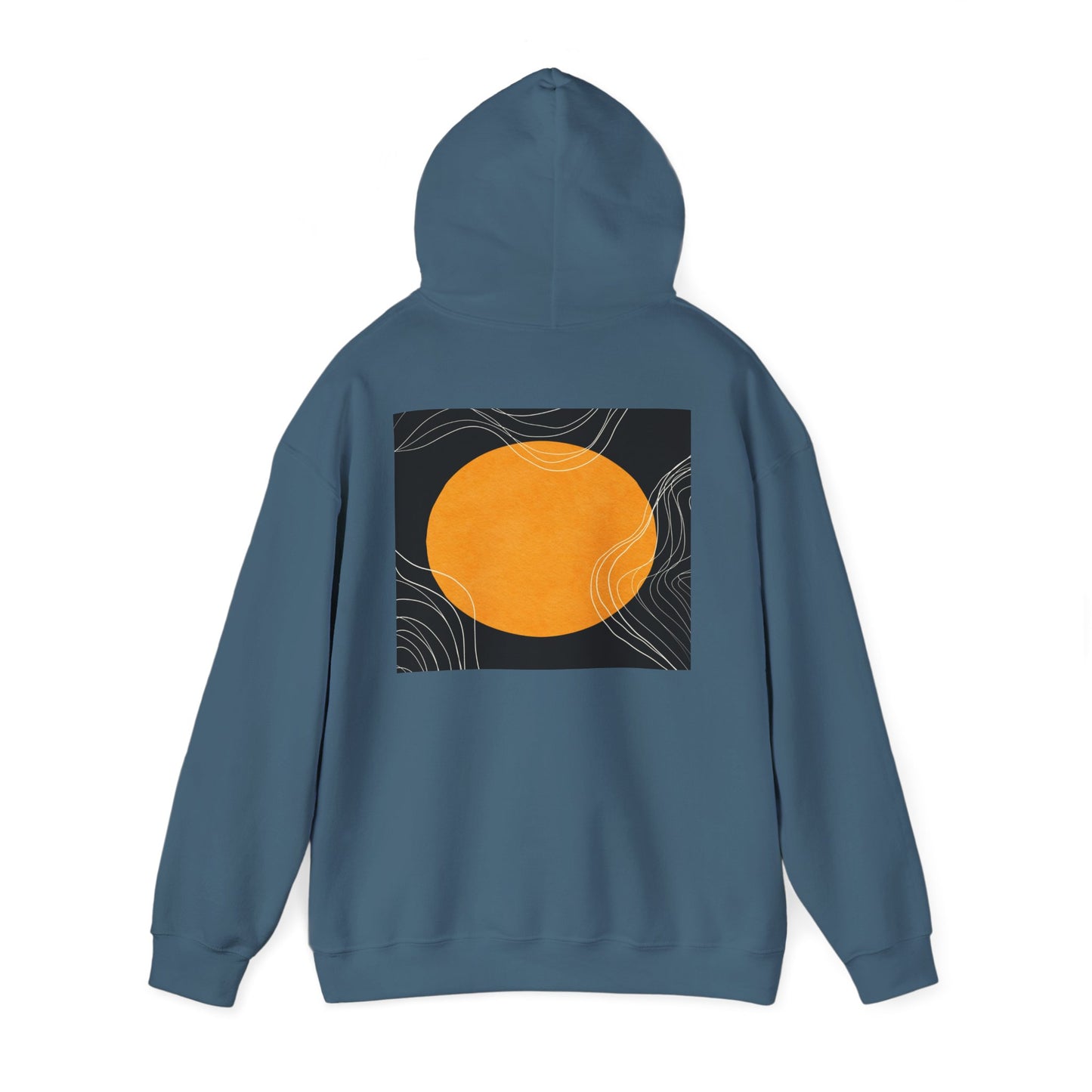 Lotus Sunshine Unisex Hoodie, Cozy Sweatshirt for Relaxation, Nature Lovers Gift, Everyday Comfort, Inspirational Outfit, Gift for Him, Gift for Her, Abstract Crewneck