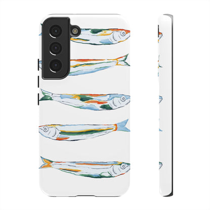 Tough Cases – Artistic Fish Design Phone Case, Unique Gift for Aquatic Lovers, Perfect for Birthdays, Holidays, and Everyday Use, Quirky Cases, Fun Phone Cases